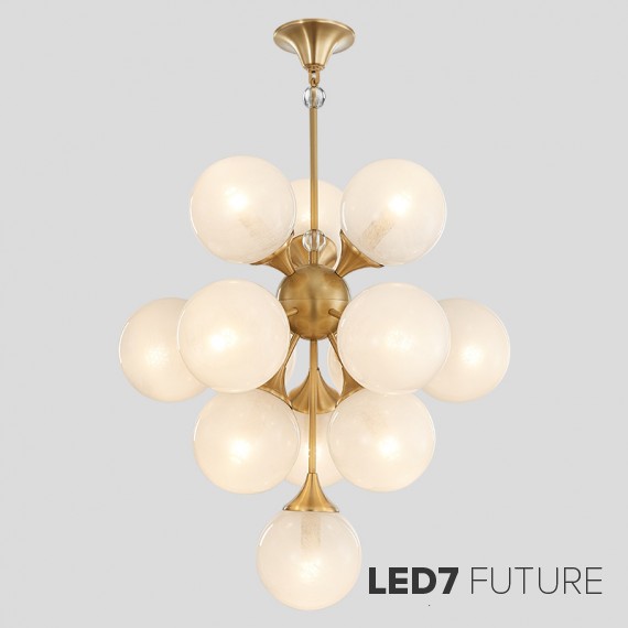 Circa Lighting - Cristol Tiered Chandelier